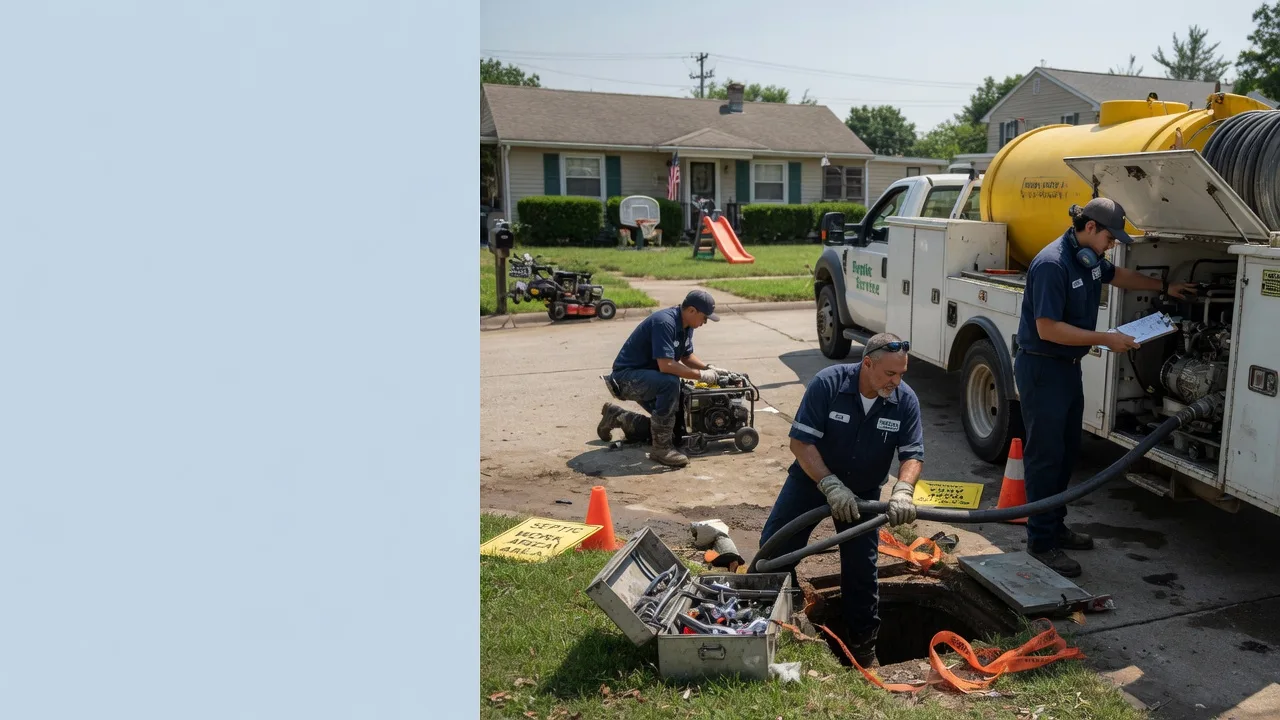 Septic Tank Pumping in Pemberton, OH near me